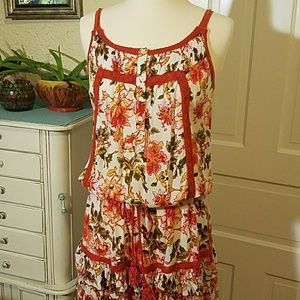 Patrons of Peace Floral Crochet Dress